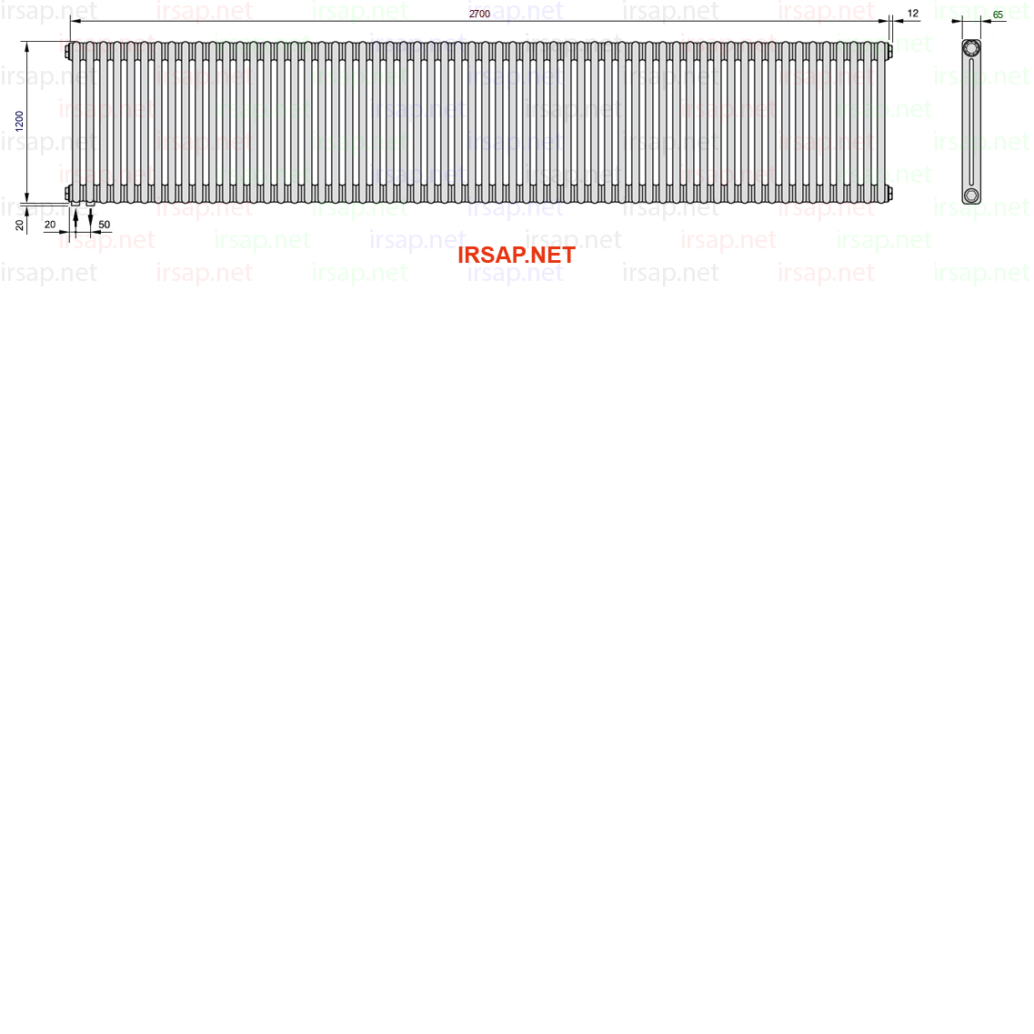 Радиатор IRSAP Tesi 21200/60 T18 CL 01